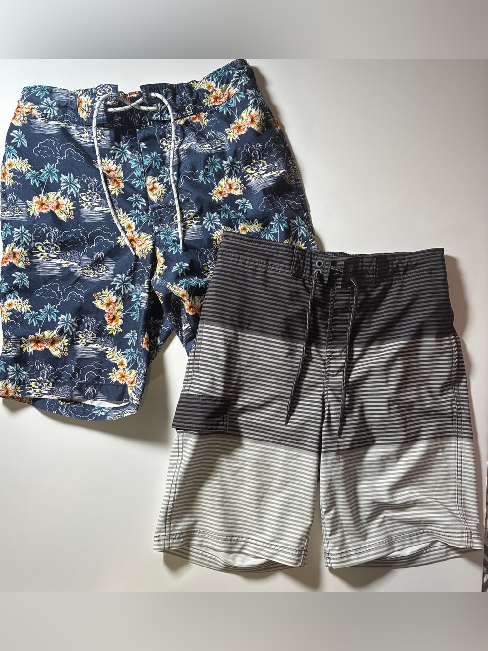 Men's Swim Trunks Bundle Set of 2 George + St. John's Bay Size Small